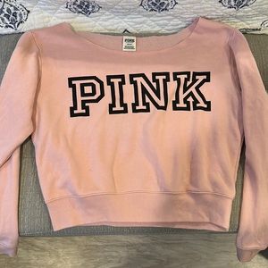 Pink Victoria’s Secret sweatshirt size medium